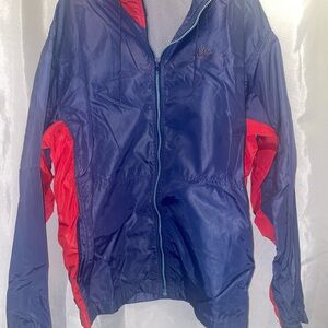 Vintage Nike XL Blue Mesh Jacket